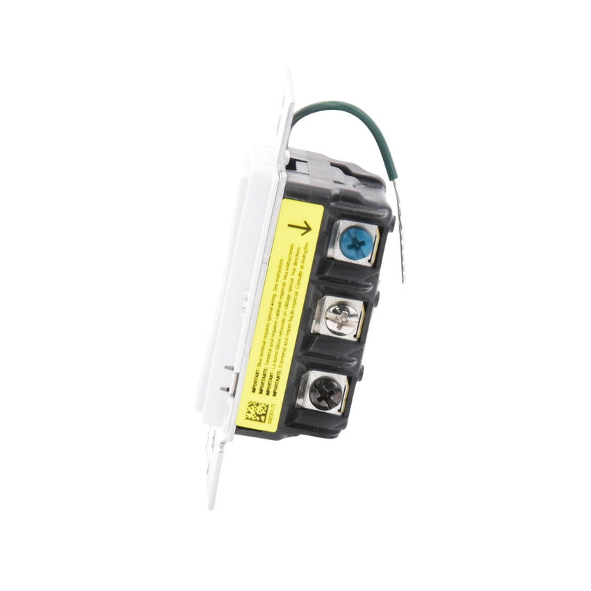 (RadioRa3) Atenuador táctil Sunnata Dimmer PRO color blanco, snow satin, cable neutro / soporta 250W LED