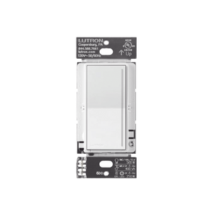 (RadioRa3) )Atenuador (dimmer) Auxiliar de pared, compañero de atenuadores multilocación. Usar en 3 vías o escalera.