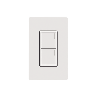 (RadioRa3) Botonera Sunnata Blanco 2 escenas para Radio RA3, programe escenas diferentes en cada botón.