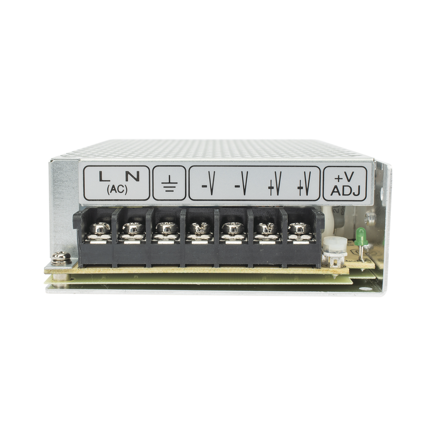 Fuente de Poder Industrial Conmutada 100W de Potencia, 24Vcc, 4.5A