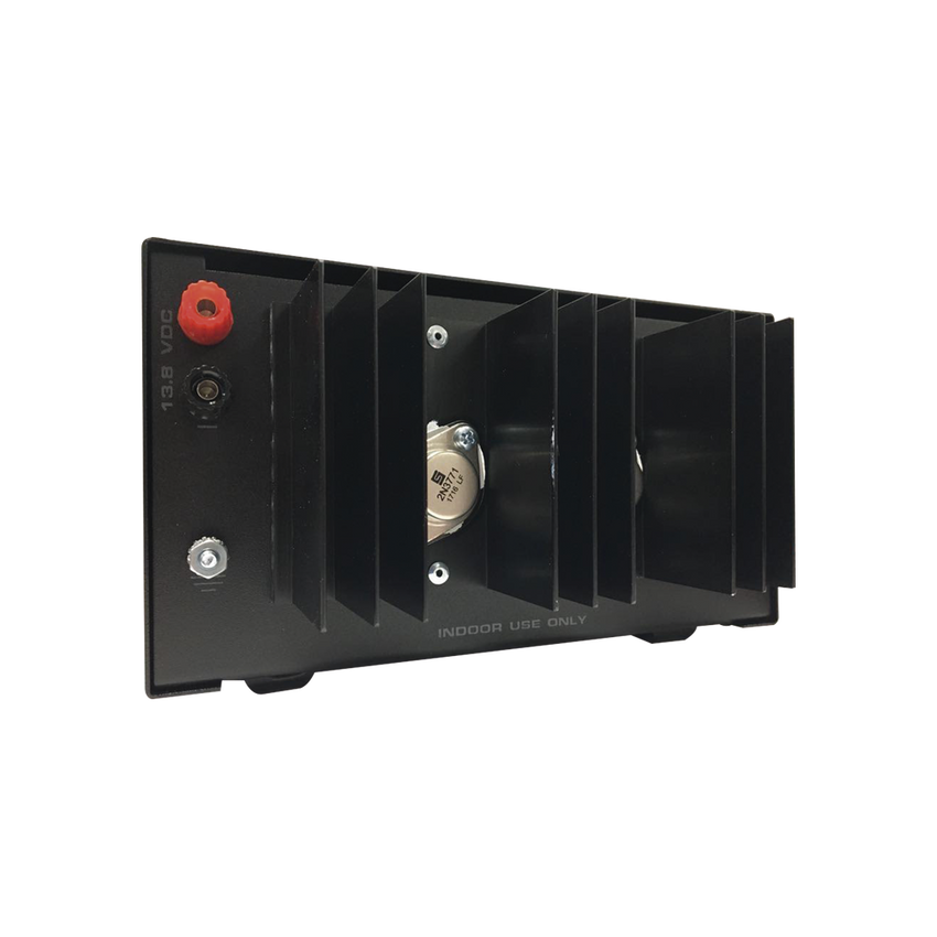 Fuente de Poder Lineal / 13.8 Vcc 12 A / Regulaci�n Electr�nica / Protecci�n Sobrecorriente / Disipador T�rmico / Radios 30W