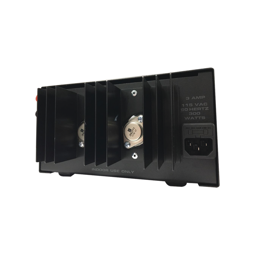 Fuente de Poder Lineal / 13.8 Vcc 12 A / Regulaci�n Electr�nica / Protecci�n Sobrecorriente / Disipador T�rmico / Radios 30W