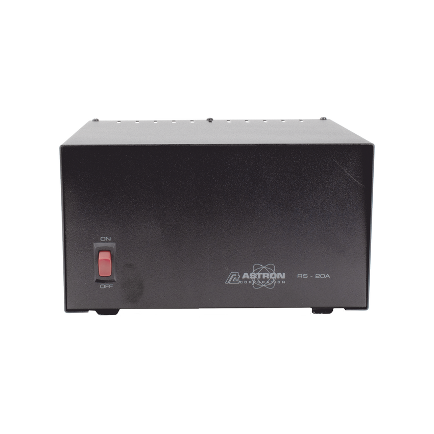Fuente de Poder Lineal / 13.8 Vcc 20 A / Regulaci�n Electr�nica / Protecci�n Sobrecarga / Disipador T�rmico / Radios 50W