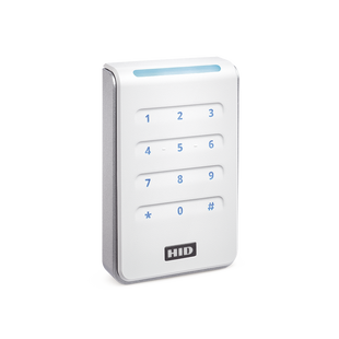 Lector R40 con TECLADO SIGNO WHITE Estandar Multitecnologia/ 40KNWS-00-000000/ Garantia de Por Vida/ Pigtail/Wiegand & OSDP
