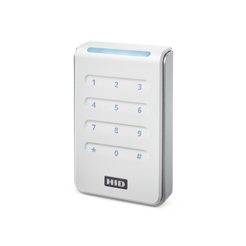 Lector R40 con TECLADO SIGNO WHITE Estandar Multitecnologia/ 40KNWS-00-000000/ Garantia de Por Vida/ Pigtail/Wiegand & OSDP