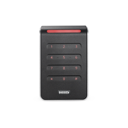 Lector con Teclado Capacitivo SIGNO R40 Multitecnologia/ 40KTKS-01-00001H/ Garantia de Por Vida/ Terminal Strip/Wiegand & OSDP/Mullion