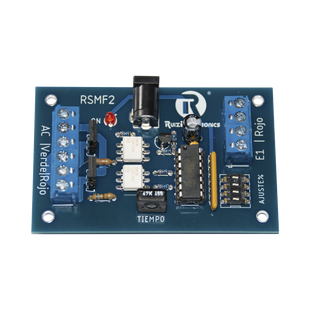 Tarjeta de Control para Semáforos tipo Aduana con opción siempre rojo