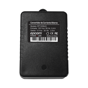 Transformador de Pared 12 Vca 30 VA