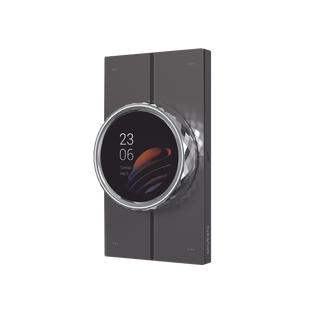 Mini pantalla táctil Hub controlador integrable con sistemas de automatización compatible con múltiples marcas, una entrada de iluminación, 4 botones para escenas. Conexión Wifi