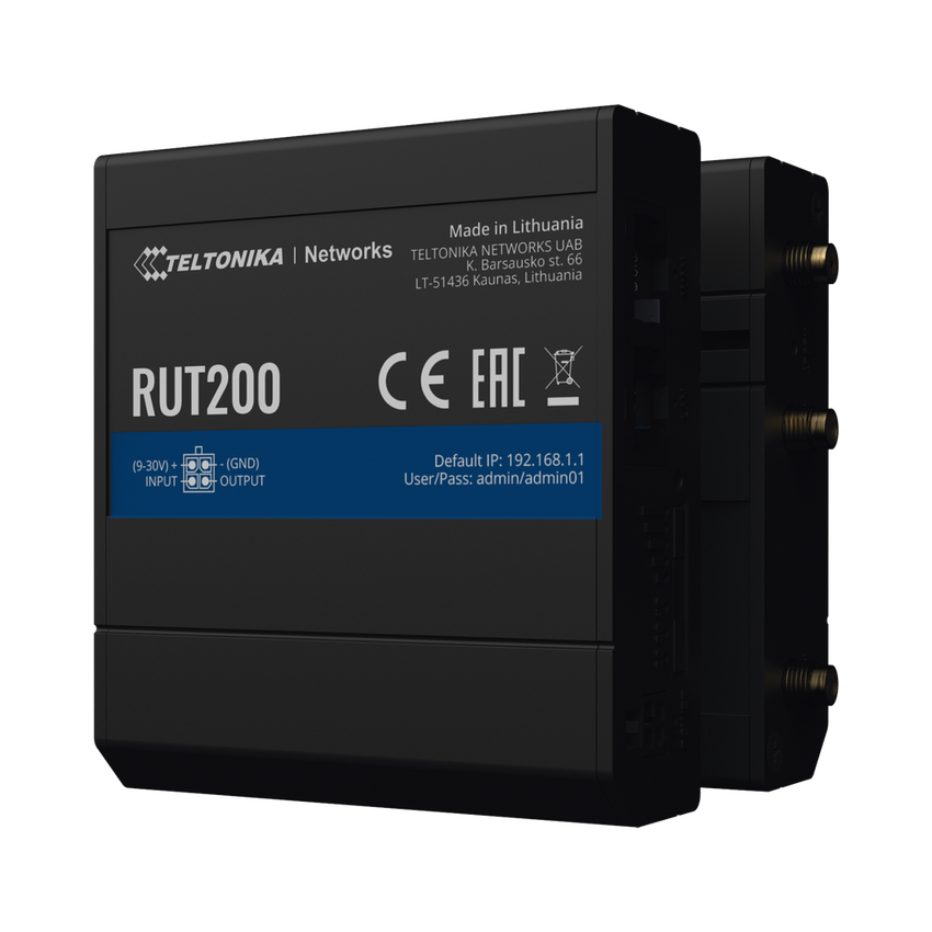 Router Industrial LTE 4G / 150 Mbps Cat 4 / 2 Puertos Ethernet / WiFi 2.4 GHz / Montaje DIN / -40�C a 75�C