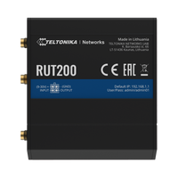 Router Industrial LTE 4G / 150 Mbps Cat 4 / 2 Puertos Ethernet / WiFi 2.4 GHz / Montaje DIN / -40�C a 75�C