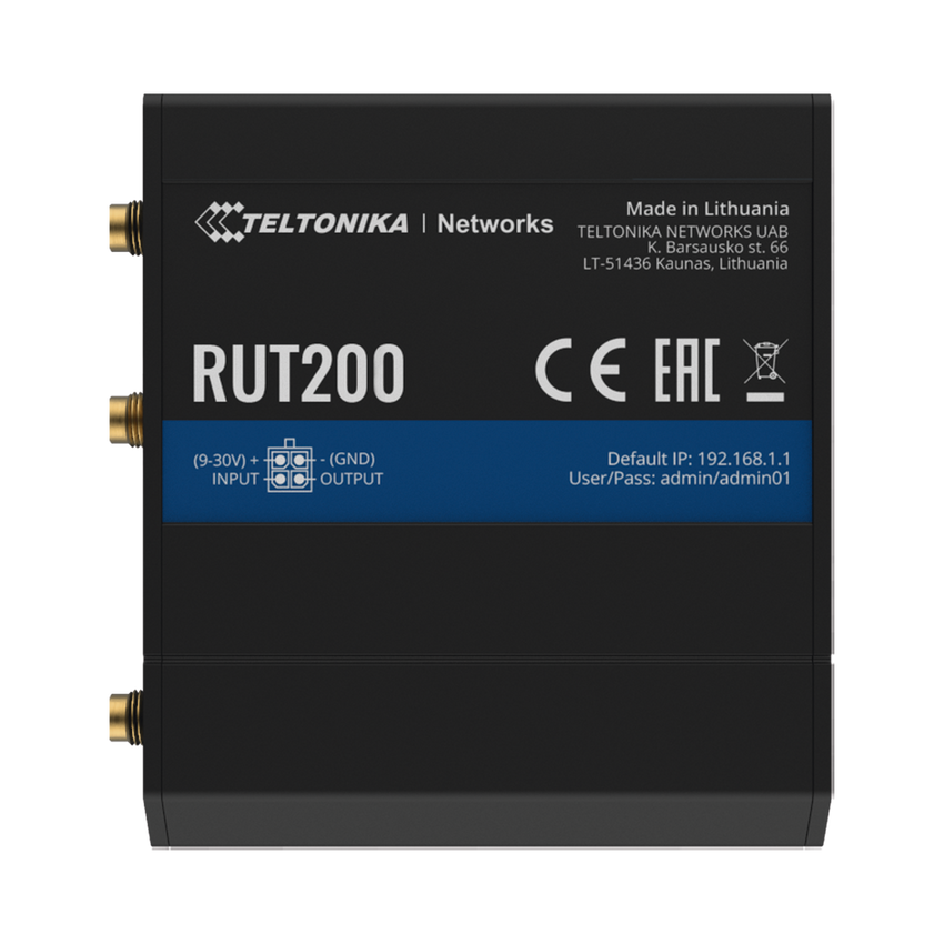 Router Industrial LTE 4G / 150 Mbps Cat 4 / 2 Puertos Ethernet / WiFi 2.4 GHz / Montaje DIN / -40�C a 75�C