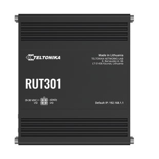 Router Industrial con 5 Puertos Ethernet / RutOS Seguro y Avanzado / Firewall y VPN Integrados / I/O Digital / Administración Remota RMS