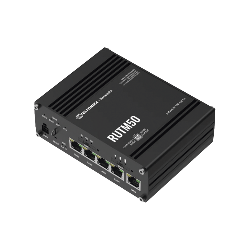 Ruter Celular 5G Dual-SIM con Wi-Fi 5 y 4 Puertos de Red + 1 Puerto WAN, Aprobado FIRSTNET