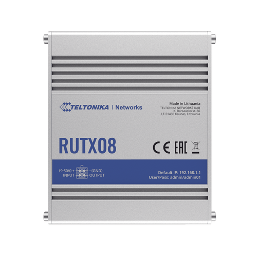 Router Industrial Ethernet VPN / 4 Puertos Gigabit / Quad-Core 717 MHz / 256 MB RAM / RMS / -40�C a 75�C