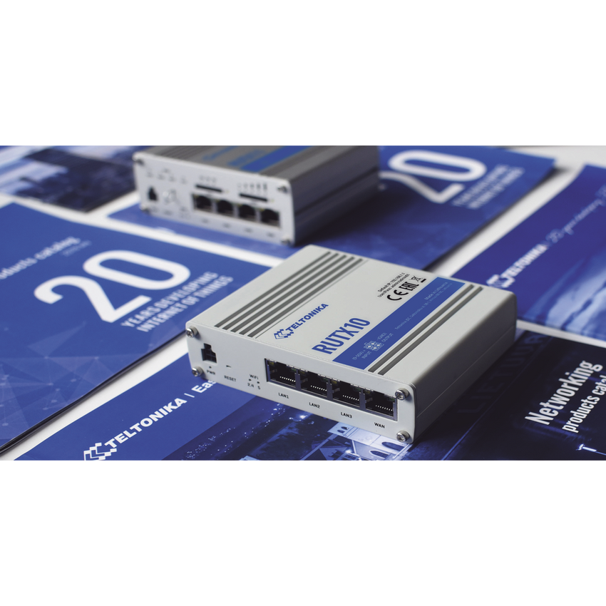 Router Industrial WiFi 5 VPN / 802.11ac Dual Band / 4 Puertos Gigabit / Quad-Core / PoE / -40�C a 75�C
