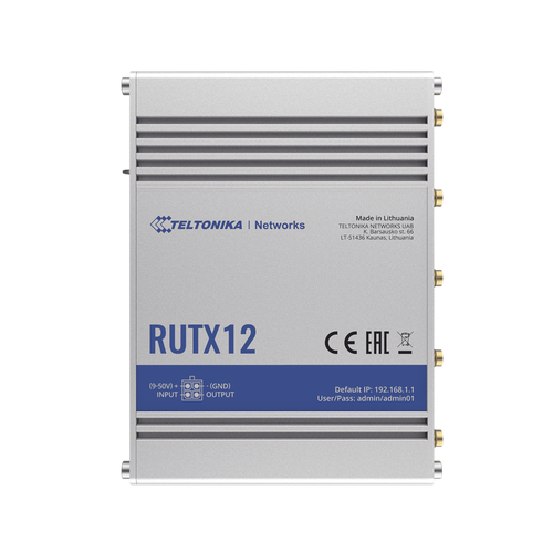 Router Industrial Dual LTE Cat 6 / 600 Mbps / 5 Puertos Gigabit / WiFi 5 / Doble SIM / GNSS / PoE / -40�C a 75�C
