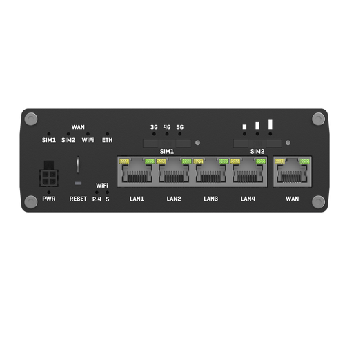 Router Industrial 5G 3.3Gbps, Doble SIM , Doble banda 802.3ac Wave2