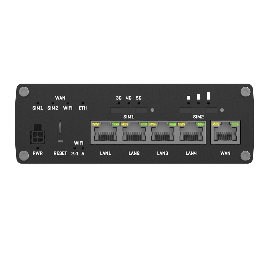 Router Industrial 5G 3.3Gbps, Doble SIM , Doble banda 802.3ac Wave2