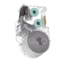 Casete de 450 Etiquetas Autolaminadas de 12.7 x 19.1 mm (0.5 x 0.75 pulgadas), para Cables de 2 a 4 mm (0.08 a 0.16 pulgadas) de Diámetro, Área de Impresión Color Blanco