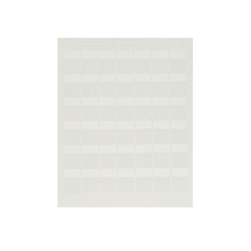 Hojas con 2500 Etiquetas Auto-laminadas para Impresora Láser/Inyección de Tinta, para Cables de 2 a 4.1 mm de Diámetro (18 - 14 AWG)