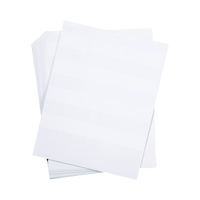 Hojas con 2500 Etiquetas Auto-laminadas para Impresora Láser/Inyección de Tinta, para Cables de 2 a 4.1 mm de Diámetro (18 - 14 AWG)