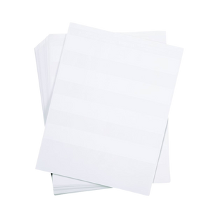 Hojas con 2500 Etiquetas Auto-laminadas para Impresora Láser/Inyección de Tinta, para Cables de 2 a 4.1 mm de Diámetro (18 - 14 AWG)