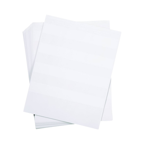 Hojas con 2500 Etiquetas Auto-laminadas para Impresora Láser/Inyección de Tinta, para Cables de 2 a 4.1 mm de Diámetro (18 - 14 AWG)