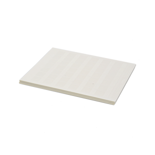 Paquete de Hojas con 2500 Etiquetas de Identificación Auto-Laminadas para Impresora Láser/Inyección de Tinta, para Cables de 4.1 a 8.1 mm de Diámetro (10 - 6 AWG), Color Blanco