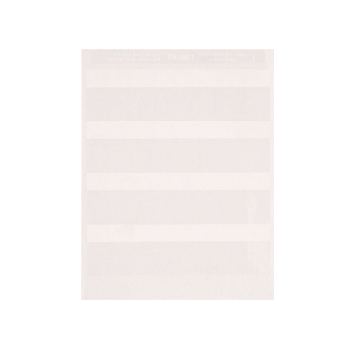 Hojas con 1000 Etiquetas Auto-laminadas para Impresora Láser/Inyección de Tinta, para Cables de 6.1 a 12.2 mm de Diámetro (8 - 4 AWG)