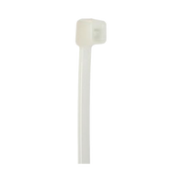 Cincho de Nylon 6.6 StrongHold™, 250mm largo x 4.8mm ancho, Color Natural, Plenum, Paquete de 100pz