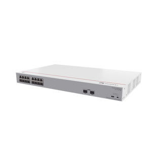 Switch Gigabit No Administrable PoE / 16 puertos 10/100/1000 Mbps (PoE) / 2 Puertos SFP Uplink / 124W