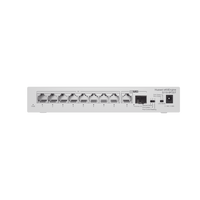 Switch Gigabit No Administrable PoE / 8 puertos 10/100/1000 Mbps (PoE) / 2 Puertos SFP Uplink / 124W