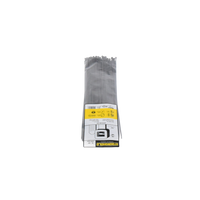 Cincho de Nylon 6.6 StrongHold™, 370mm largo x 3.6mm ancho, Color Negro, Exterior Resistente a Rayos UV, Paquete de 100pz