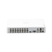 DVR 16 Canales TurboHD + 2 Canales IP / 2 Megapixel (1080p) Lite / Acusense Lite (Evita Falsas Alarmas) / Audio por Coaxitron / 1 Bahía de Disco Duro / H.265+ / Salida de Video Full HD