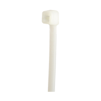 Cincho de Nylon 6.6 StrongHold™, 533mm largo x 7.6mm ancho, Color Natural, Plenum, Paquete de 100pz