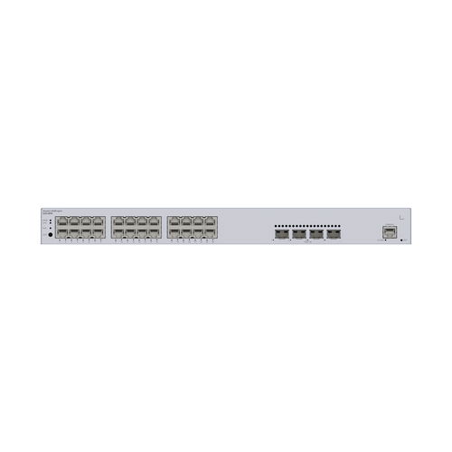 Switch de Acceso eKit Administrable / Capa 2 / 24 Puertos PoE+ Gigabit + 4 Puertos SFP+/SFP + Puerto de Consola  / Poe Perpetuo / Presupuesto PoE 400 W / Sin Licenciamiento