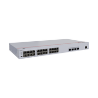 Switch de Acceso eKit Administrable / Capa 2 / 24 Puertos PoE+ Gigabit + 4 Puertos SFP+/SFP + Puerto de Consola  / Poe Perpetuo / Presupuesto PoE 400 W / Sin Licenciamiento