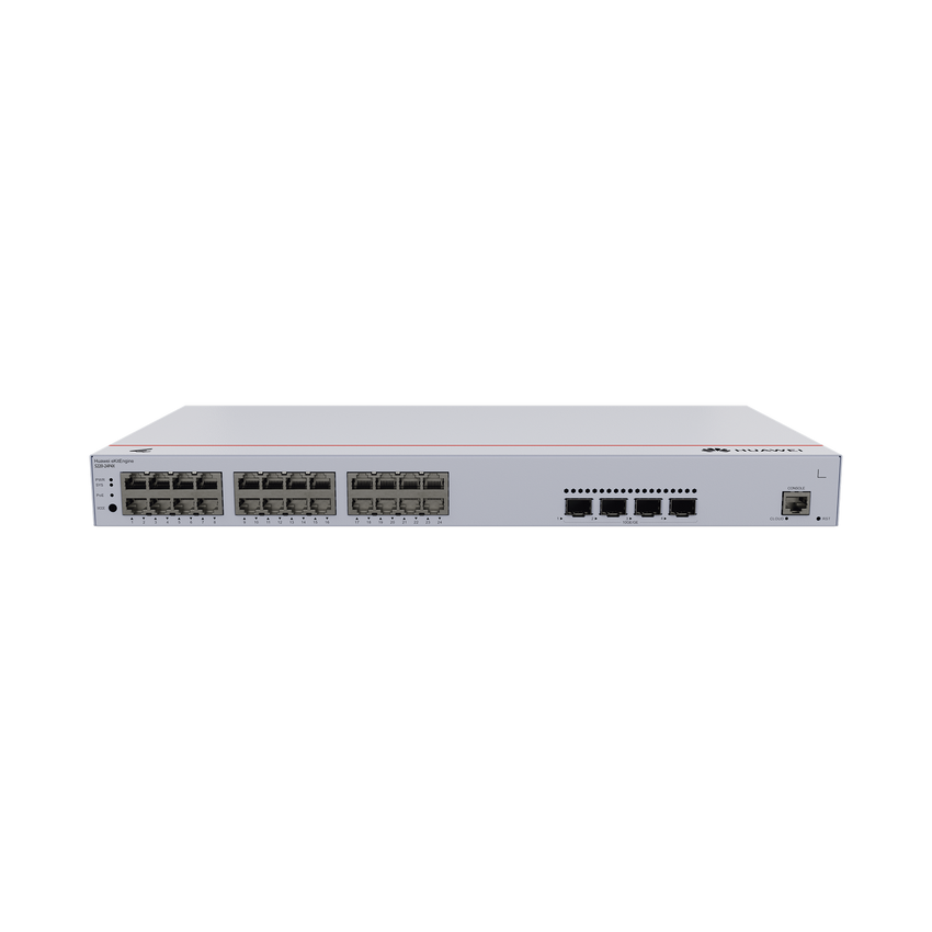 Switch de Acceso Gigabit Administrable PoE Capa 2 / 24 puertos 10/100/1000 Mbps (PoE) / 4 Puertos 10GE SFP+ Uplink / ERPS / IMGP Snooping / DHCP Snooping / PoE Perpetuo / 400W / Administración Nube Gratis