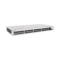 Switch de Acceso Gigabit Administrable PoE Capa 2 / 48 puertos 10/100/1000 Mbps (PoE) / 4 Puertos 1GE SFP Uplink / ERPS / IMGP Snooping / DHCP Snooping / PoE Perpetuo / 380W / Administración Nube Gratis