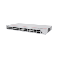Switch de Acceso Gigabit Administrable PoE Capa 2 / 48 puertos 10/100/1000 Mbps (PoE) / 4 Puertos 10GE SFP+ Uplink / ERPS / IMGP Snooping / DHCP Snooping / PoE Perpetuo / 380W / Administración Nube Gratis