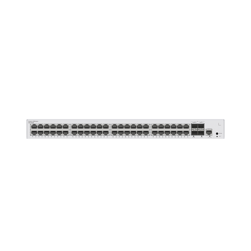 Switch de Acceso Gigabit Administrable  Capa 2 / 48 puertos 10/100/1000 Mbps / 4 Puertos 1GE SFP Uplink / ERPS  / IMGP Snooping / DHCP Snooping / Administración Nube Gratis