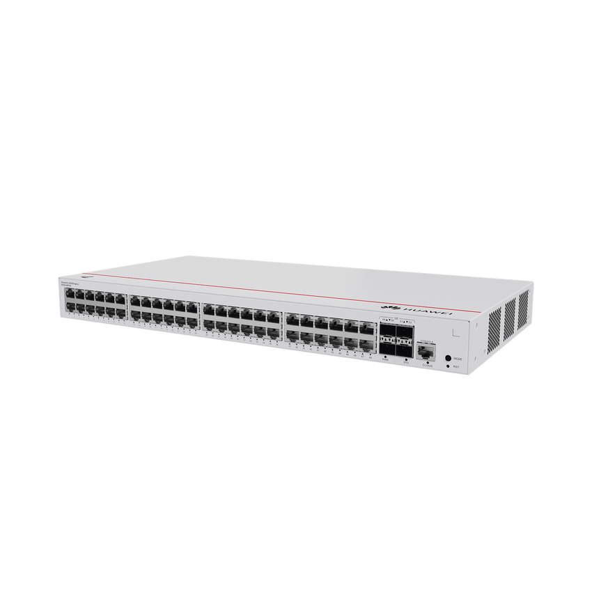 Switch de Acceso Gigabit Administrable  Capa 2 / 48 puertos 10/100/1000 Mbps / 4 Puertos 1GE SFP Uplink / ERPS  / IMGP Snooping / DHCP Snooping / Administración Nube Gratis