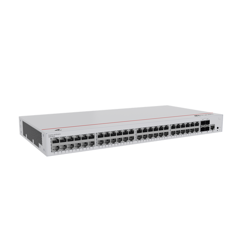 Switch de Acceso Gigabit Administrable  Capa 2 / 48 puertos 10/100/1000 Mbps / 4 Puertos 10GE SFP+ Uplink / ERPS / IMGP Snooping / DHCP Snooping / Administración Nube Gratis