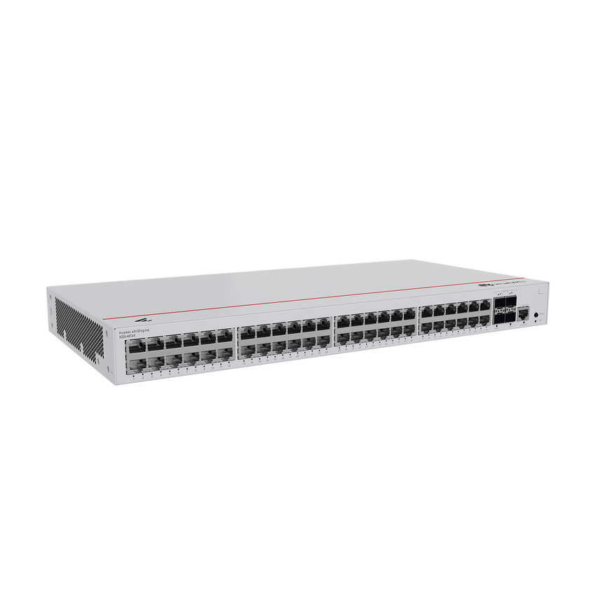 Switch de Acceso Gigabit Administrable  Capa 2 / 48 puertos 10/100/1000 Mbps / 4 Puertos 10GE SFP+ Uplink / ERPS / IMGP Snooping / DHCP Snooping / Administración Nube Gratis