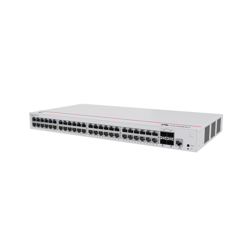 Switch de Acceso Gigabit Administrable  Capa 2 / 48 puertos 10/100/1000 Mbps / 4 Puertos 10GE SFP+ Uplink / ERPS / IMGP Snooping / DHCP Snooping / Administración Nube Gratis