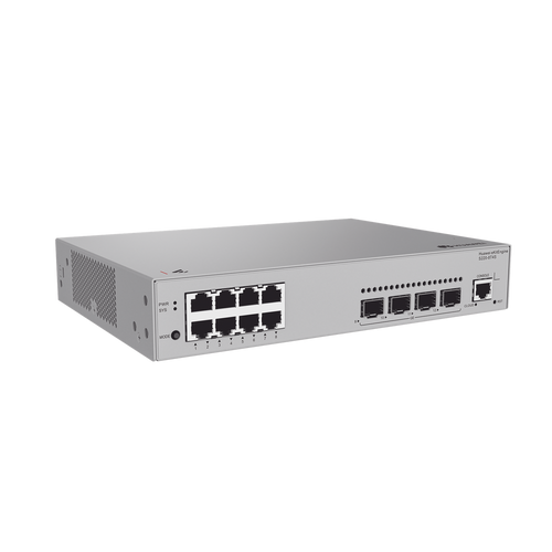 Switch de Acceso eKit Administrable Capa 2 / 8 Puertos Gigabit / 4 Puertos SFP / 1 Puerto de Consola / Gestión Gratuita desde la Nube / Libre de Licenciamiento