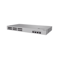 Switch de Acceso Gigabit Administrable PoE Capa 2 / 24 puertos 10/100/1000 Mbps (PoE) / 2 Puertos 2.5GE SFP + 2 Puertos 10GE SFP+ Uplink  / ERPS / IMGP Snooping / DHCP Snooping  /PoE Perpetuo / 192 W / Administración Nube Gratis