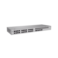 Switch de Acceso Gigabit Administrable Capa 2 / 24 puertos 10/100/1000 Mbps / 2 Puertos 2.5GE SFP + 2 Puertos 10GE SFP+ Uplink  / ERPS / IMGP Snooping / DHCP Snooping / Administración Nube Gratis