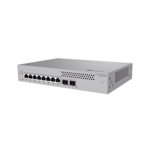 Switch de Acceso eKit Administrable Capa 2 / 8 Puertos Gigabit / 2 Puertos SFP 1-2.5 Gbps / Gestión Gratuita desde la Nube / Libre de Licenciamiento
